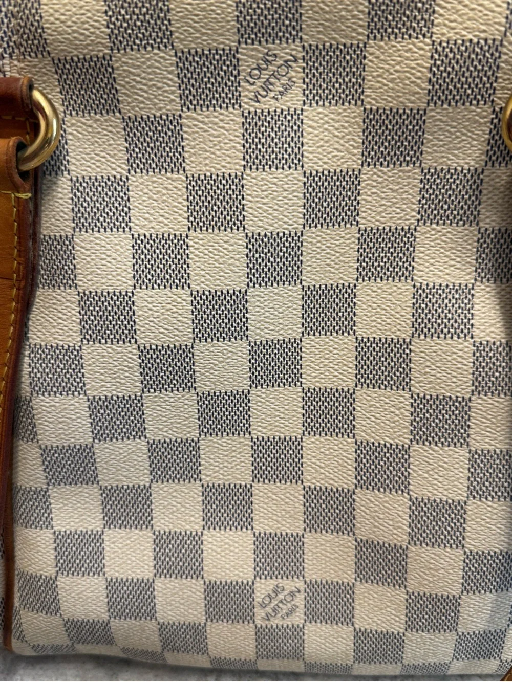 Louis Vuitton Totally PM Damier Azur Tote COA /Dust Bag